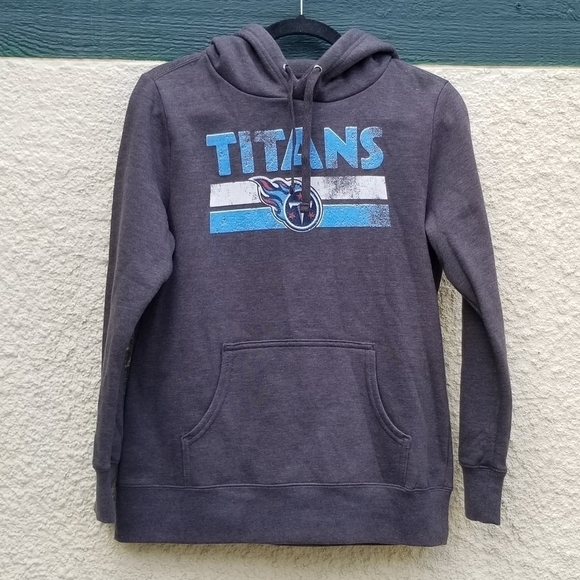 NWT Fanatics Tennessee Titans gray womens hoodie NFL medium - Picture 1 of 5